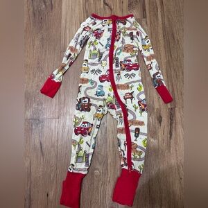 Little sleepies cars 18-24 months GUC